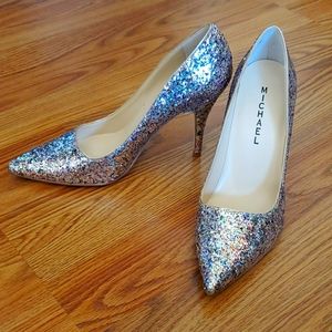 Michael Shannon Glitter Heels 👠